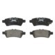 Set placute frana spate TEXTAR NISSAN NP300 NAVARA PATHFINDER III XTERRA 2.5D/3.0D/4.0 Inaltime 41mm Latime 110.5mm Grosime 16mm