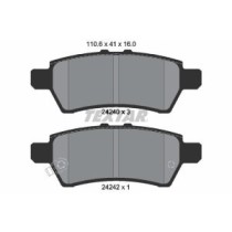 Set placute frana,frana disc TEXTAR