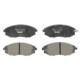 Set Placute Frana Fata TEXTAR Chevrolet Epica 2.0/2.0D/2.5 01.05-12.11 Inaltime 56.2mm Latime 144.0mm Grosime 17.0mm