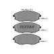 Set Placute Frana Fata TEXTAR Chevrolet Epica 2.0/2.0D/2.5 01.05-12.11 Inaltime 56.2mm Latime 144.0mm Grosime 17.0mm