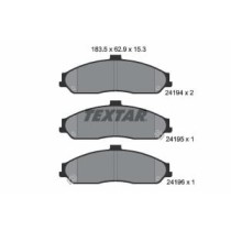 Set placute frana,frana disc TEXTAR