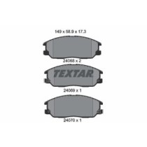 Set placute frana,frana disc TEXTAR