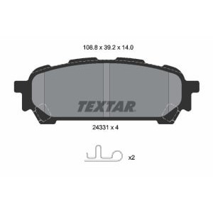 Set placute frana,frana disc TEXTAR