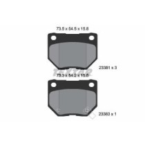 Set placute frana,frana disc TEXTAR