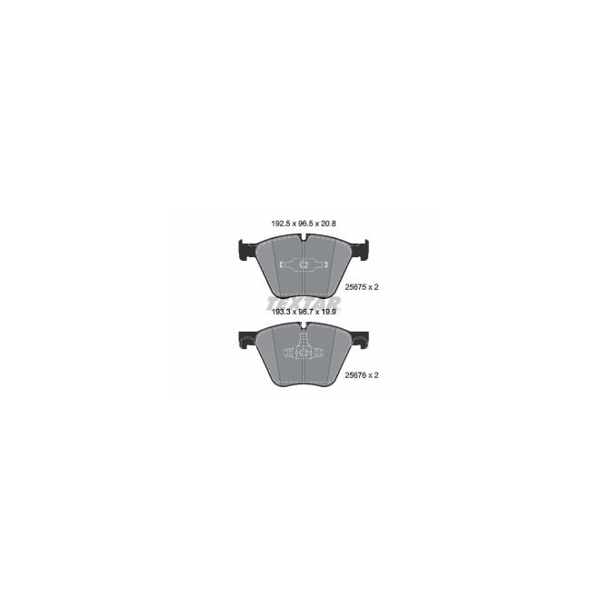 Set placute frana,frana disc TEXTAR