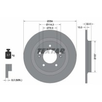 Disc frana TEXTAR