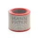 Filtru aer MANN-FILTER Insertie Filtru Diametru Interior 145 mm Diametru Exterior 212 mm Inaltime 164 mm