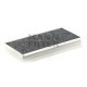 Filtru aer habitaclu carbon activ MANN-FILTER BMW X5 E53 Land Rover Range Rover III IV 3.0-5.0 01.00- 31mm 241mm 530mm