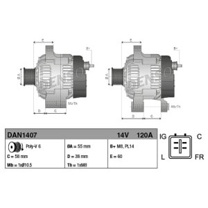 Alternator DENSO