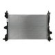 Radiator racire motor DENSO Sistem de racire Inaltime 620mm Latime 395mm Grosime 16mm