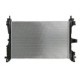 Radiator racire motor DENSO Sistem de racire Inaltime 620mm Latime 395mm Grosime 16mm