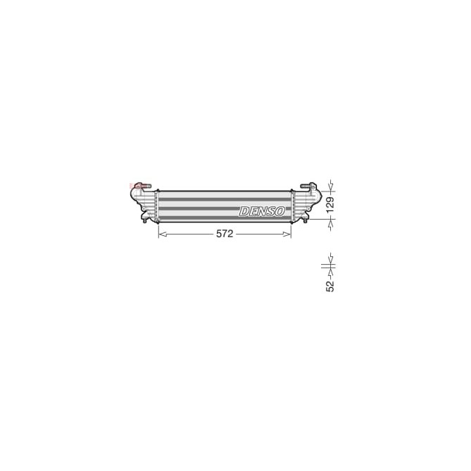 Intercooler, compresor DENSO