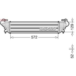 Intercooler, compresor DENSO