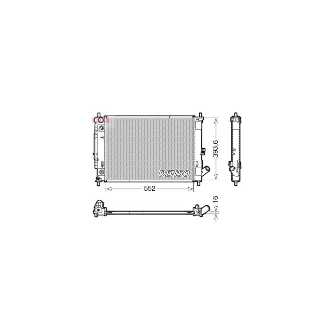 Radiator, racire motor DENSO