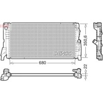 Radiator, racire motor DENSO