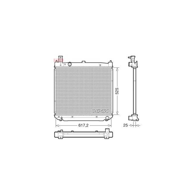 Radiator, racire motor DENSO