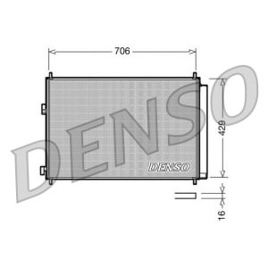 Condensator, climatizare DENSO