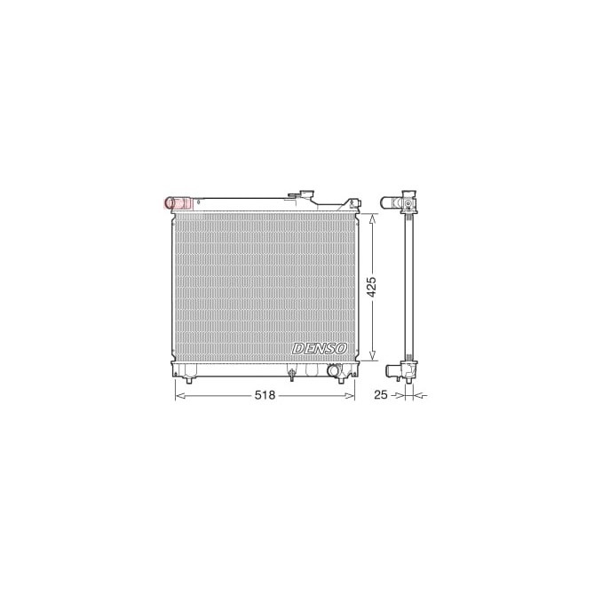 Radiator, racire motor DENSO