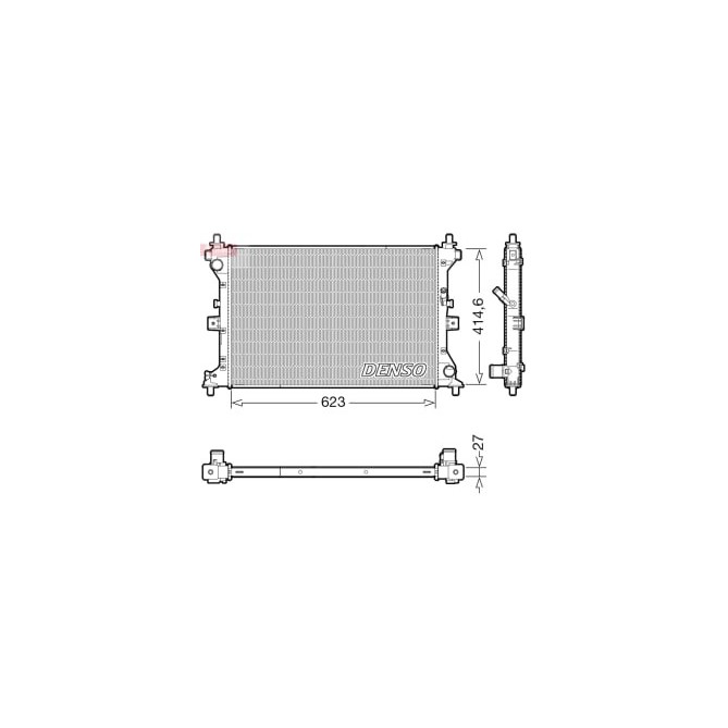 Radiator, racire motor DENSO