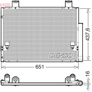 Condensator, climatizare DENSO