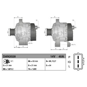 Alternator DENSO