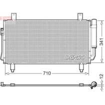 Condensator, climatizare DENSO