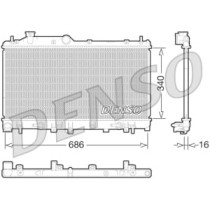 Radiator, racire motor DENSO