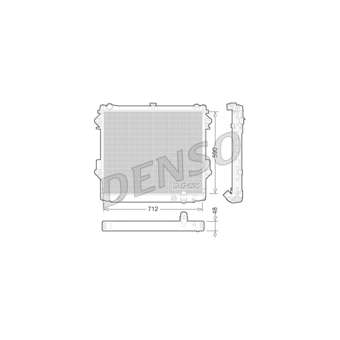 Radiator, racire motor DENSO