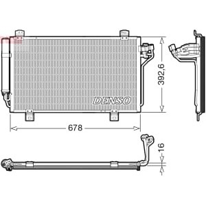 Condensator, climatizare DENSO