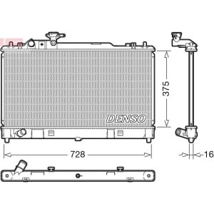 Radiator, racire motor DENSO