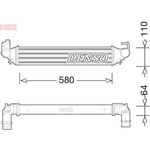 Intercooler, compresor DENSO