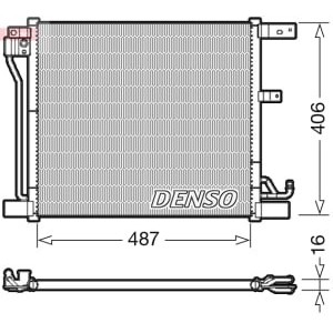 Condensator, climatizare DENSO