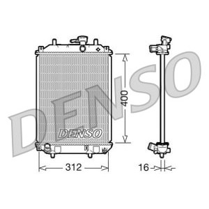 Radiator, racire motor DENSO