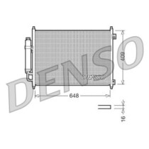 Condensator, climatizare DENSO