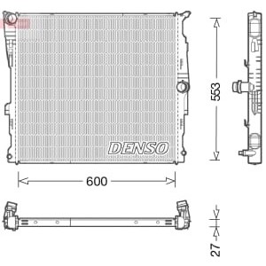 Radiator, racire motor DENSO