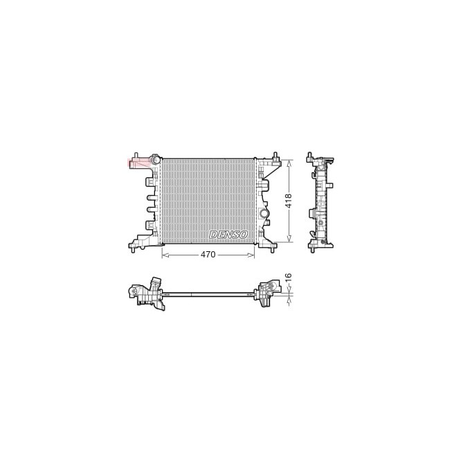 Radiator, racire motor DENSO