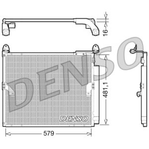 Condensator, climatizare DENSO