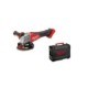 Polizor unghiular MILWAUKEE M18 FSAG125X-0X pe baterii Li-Ion 18V disc 125mm valiza plastic fără baterie și încărcător