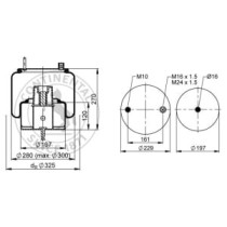 Burduf, suspensie pneumatica CONTITECH