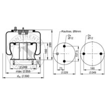 Burduf, suspensie pneumatica CONTITECH