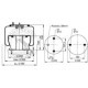 Burduf Suspensie Pneumatica CONTITECH Fata Dreapta/Stanga Inaltime 25.0 mm Lungime Ambalaj 25.0 cm Latime Ambalaj 25.0 cm Inaltime Ambalaj 29.0 cm