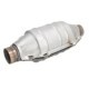 Convertor catalitic JMJ Universal Runda Ceramice EURO 4 Diesel/Benzina 300x125x110mm Teava 50mm Motor 1400cm³