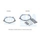 Set Montare Sistem Evacuare BM CATALYSTS Hyundai Santa Fé I Trajet Kia Magentis 2.0/2.4 03.00-07.08