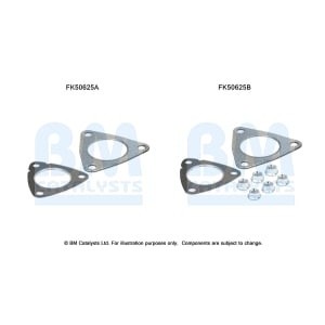 Set montare, sistem de esapament BM CATALYSTS
