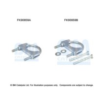 Set montare, sistem de esapament BM CATALYSTS