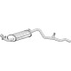 Toba esapament finala BOSAL MITSUBISHI PAJERO I 2.3D 2.5D 2.6 12.82-12.91 Spate dedicat