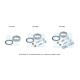 Set Montare Sistem de Evacuare BM CATALYSTS Suzuki Grand Vitara II 1.9D 10.05-02.15 Kit Montare Piesa