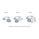 Set montare sistem evacuare Nissan Almera II 1.5/1.8 10.02-09.06 BM CATALYSTS