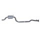 Toba esapament intermediara BOSAL Sistem evacuare amortizor FORD FIESTA IV PUMA 1.6/1.7 03.97-06.02 Mijloc 6,40 kg