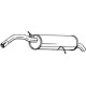 Toba finala esapament BOSAL CITROEN C4 I II DS4 PEUGEOT 308 I 1.6 1.6LPG Spate 09.07- 8,12kg